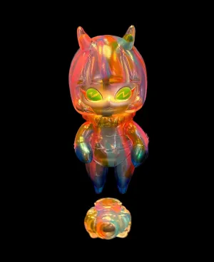 Neon Dream Chirasu-chan (Clear) by Art Junkie x Bubble Wrapp