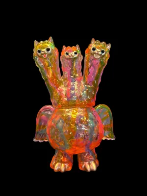 Neon Dream King Pacara (Clear) by Art Junkie x Bubble Wrapp
