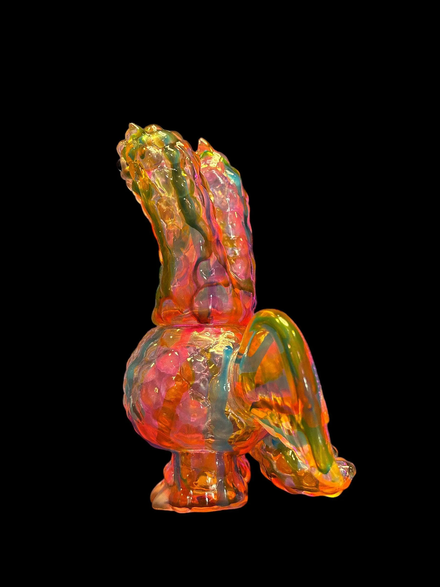 Neon Dream King Pacara (Clear) by Art Junkie x Bubble Wrapp