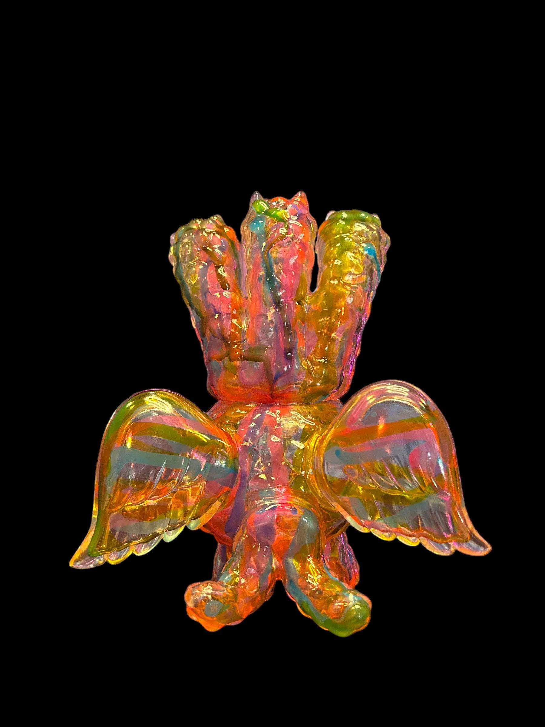 Neon Dream King Pacara (Clear) by Art Junkie x Bubble Wrapp