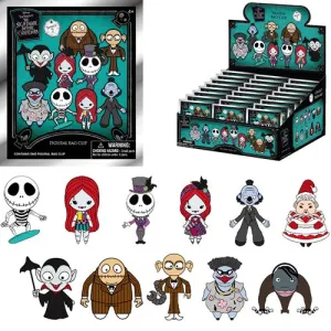 Nightmare Before Christmas 3D Foam Bag Clip Series 7