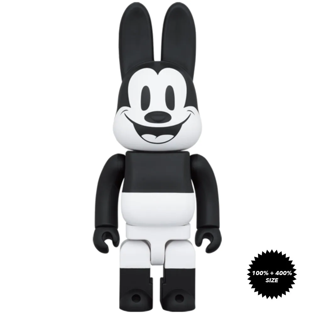 Oswald the Lucky Rabbit 100%   400% Rabbrick Set by Medicom Toy