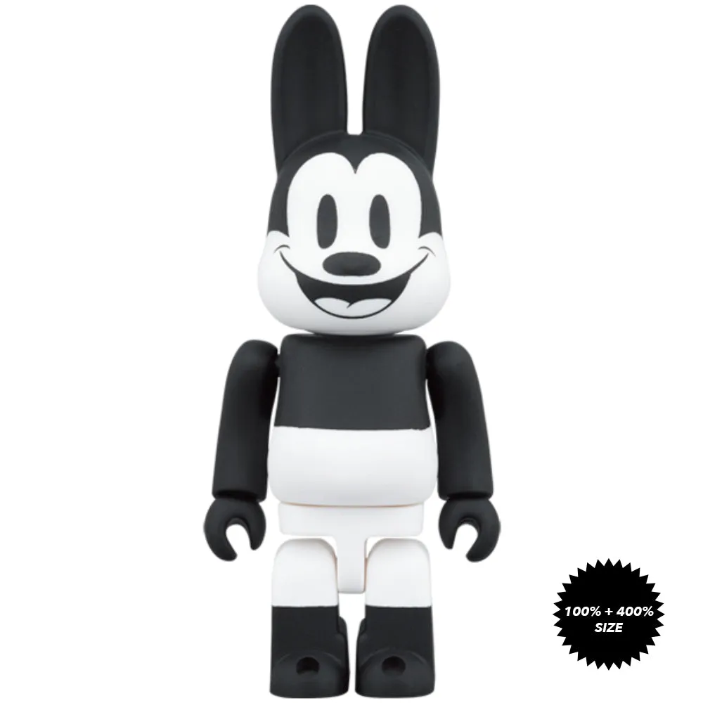 Oswald the Lucky Rabbit 100%   400% Rabbrick Set by Medicom Toy