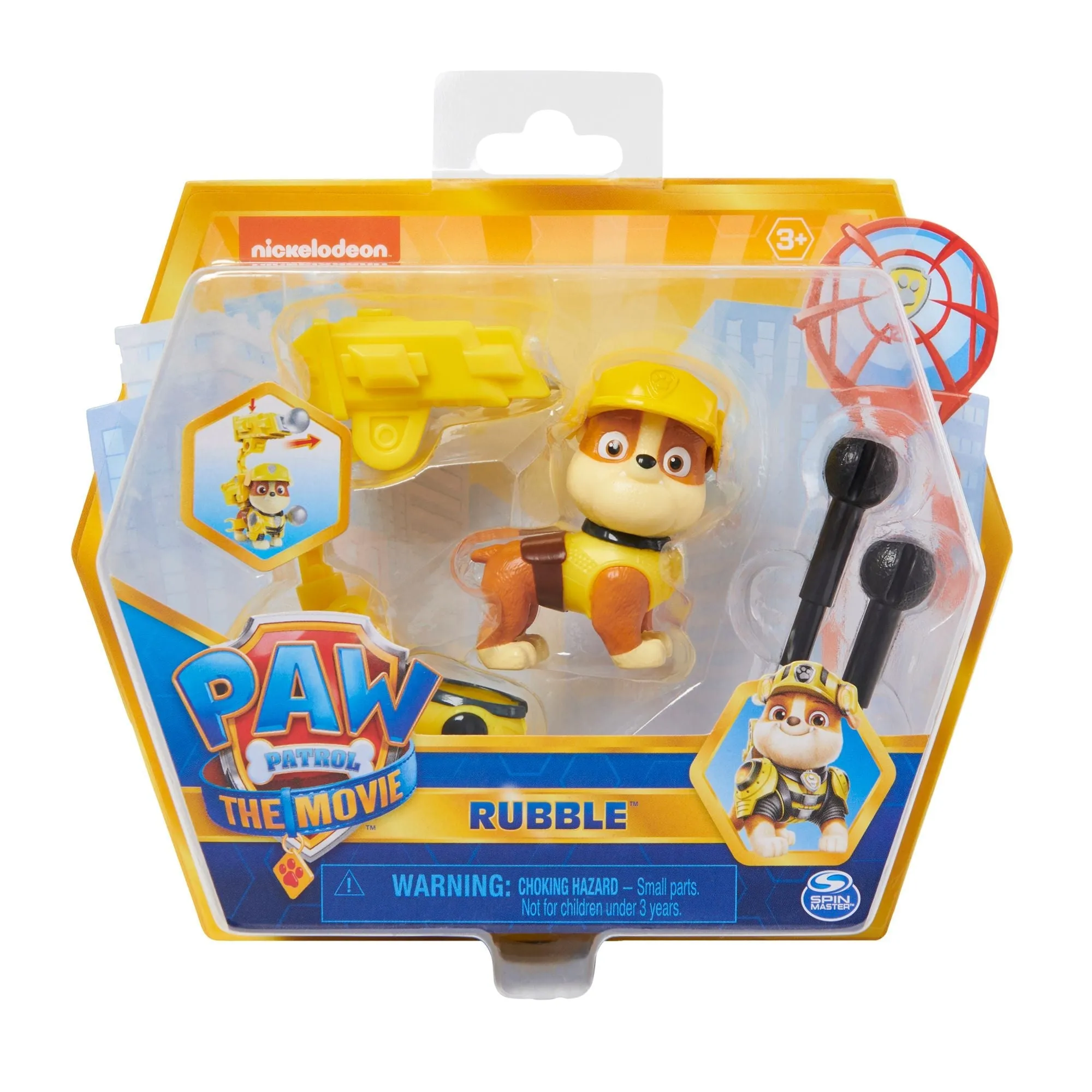 Paw Patrol Movie Hero Action Pup Rubble