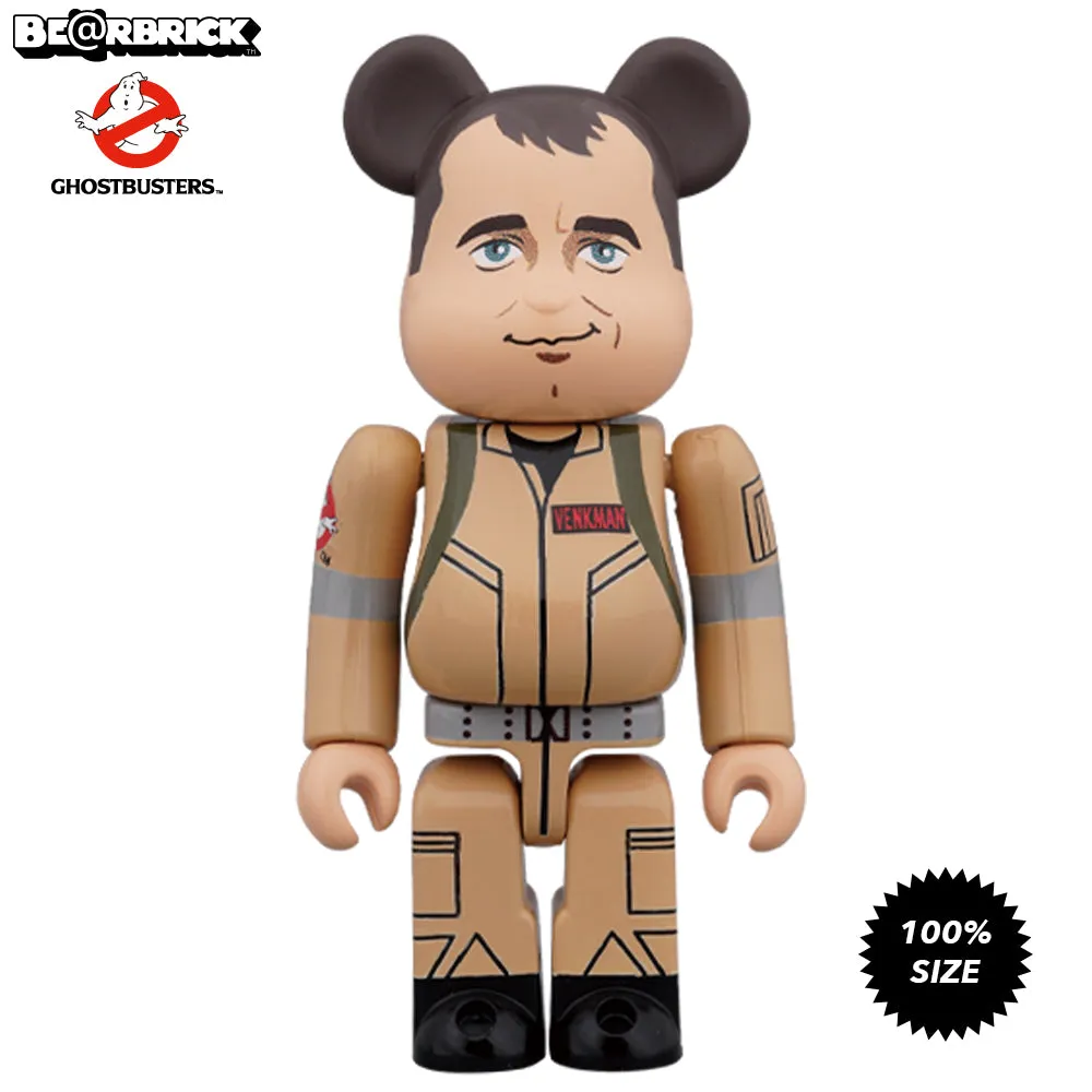 Peter Venkman & Winston Zeddemor Ghostbusters 100% Bearbrick 2-Pack by Medicom Toy