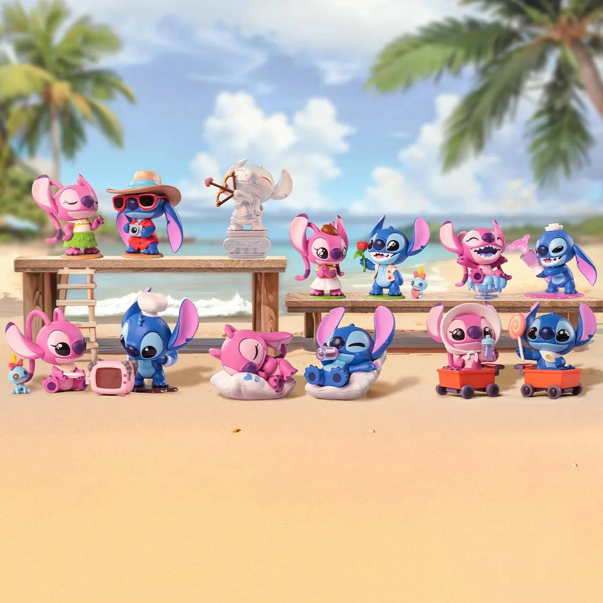 POP MART Disney Stitch on a Date Series Figures [1 Blind Box]
