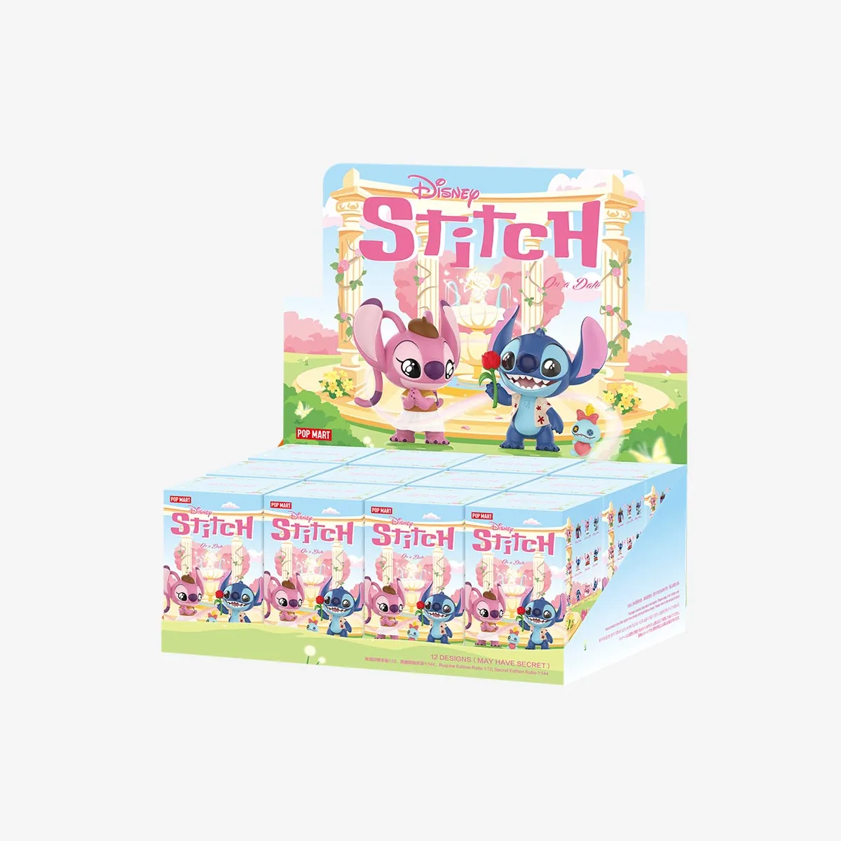 POP MART Disney Stitch on a Date Series Figures [1 Blind Box]