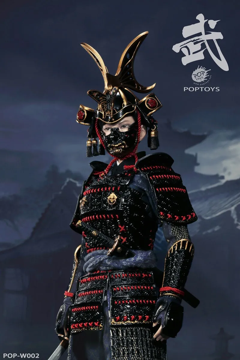 POP Toys - Warrior Women Series: The Butterfly Helmets Female Warriors (Black Armor Standard Version)