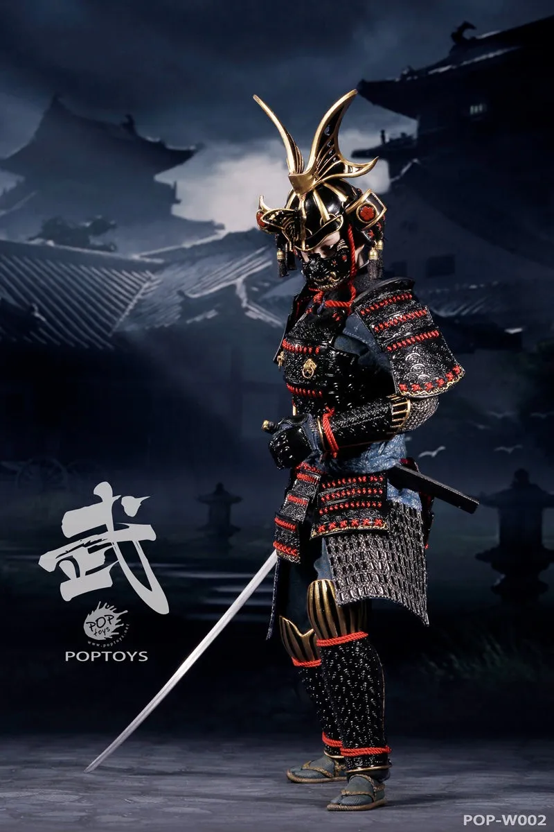 POP Toys - Warrior Women Series: The Butterfly Helmets Female Warriors (Black Armor Standard Version)