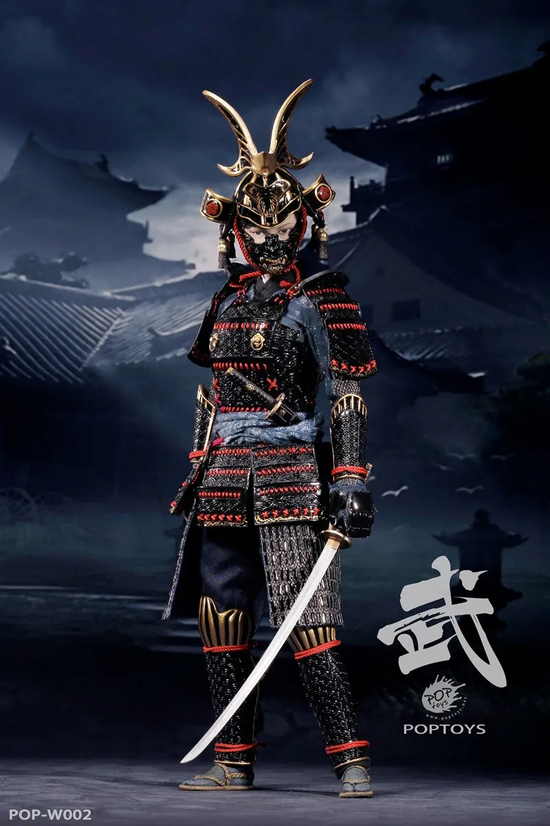 POP Toys - Warrior Women Series: The Butterfly Helmets Female Warriors (Black Armor Standard Version)