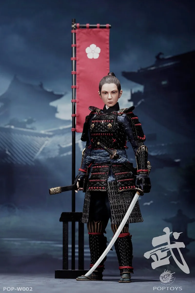 POP Toys - Warrior Women Series: The Butterfly Helmets Female Warriors (Black Armor Standard Version)