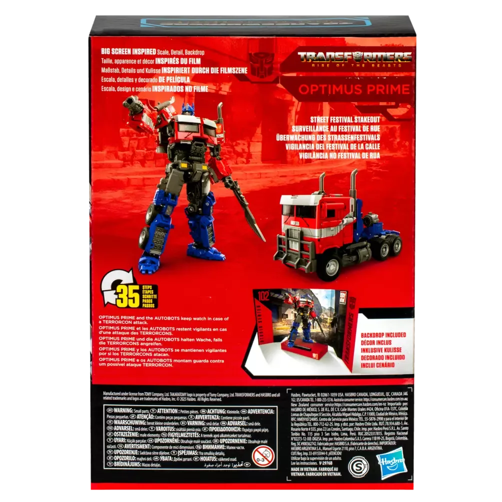 [PRE-ORDER] Transformers: Studio Series #102 - Voyager Optimus Prime Action Figure (G0536)