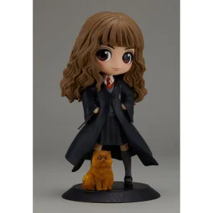 Q POSKET HARRY POTTER - HERMIONE GRANGER WITH CROOKSHANKS