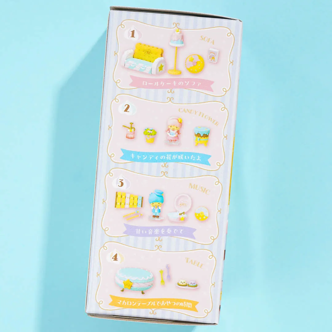 Re-Ment Little Twin Stars Pastel Sweets Room