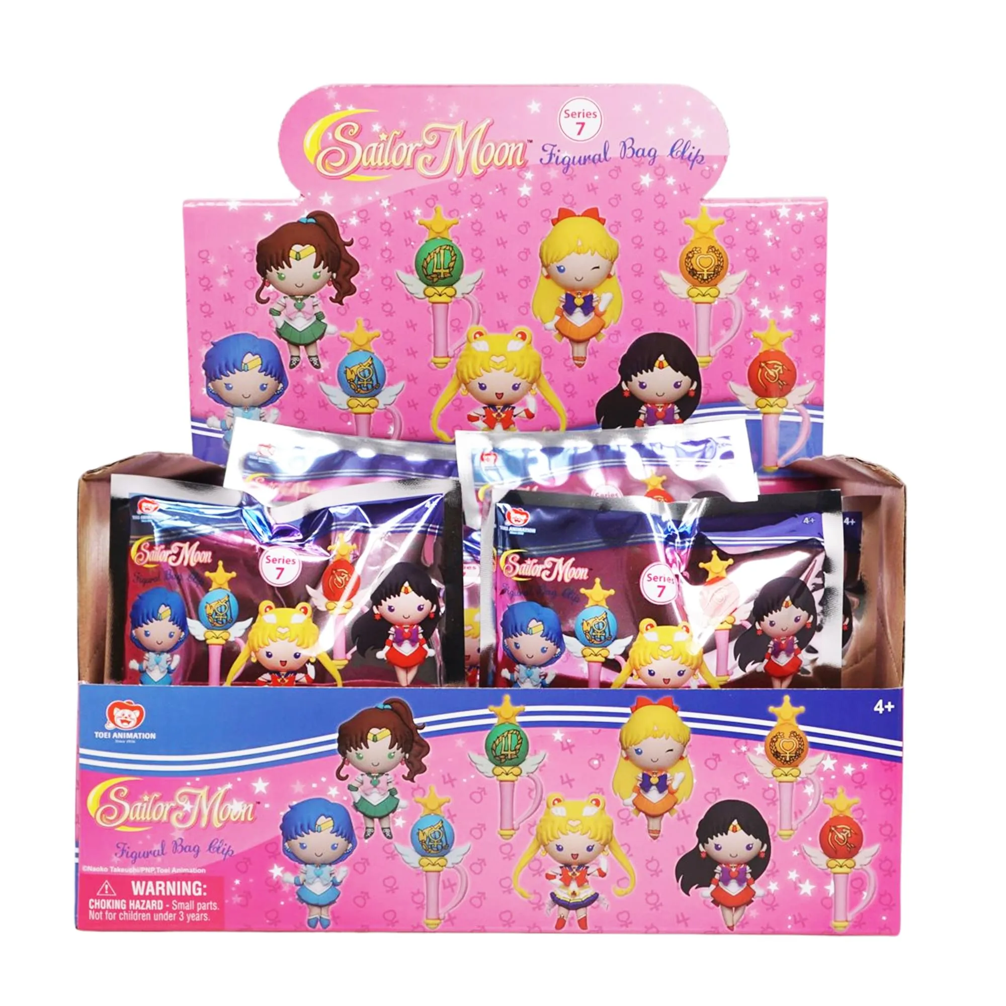Sailor Moon Series 7 3D Foam Bag Clip | 1 Random