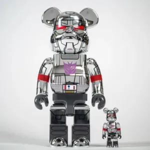 SDCC2017 Megatron 100%   400% Bearbrick Set by BAIT x Medicom Toy