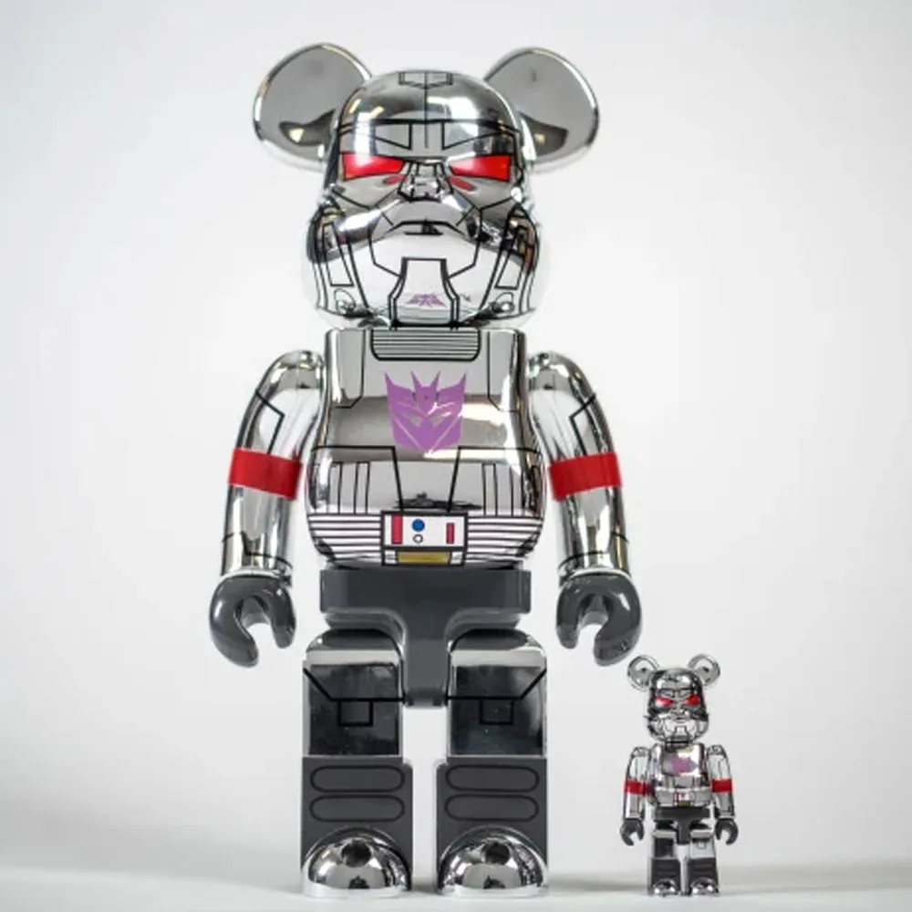 SDCC2017 Megatron 100%   400% Bearbrick Set by BAIT x Medicom Toy