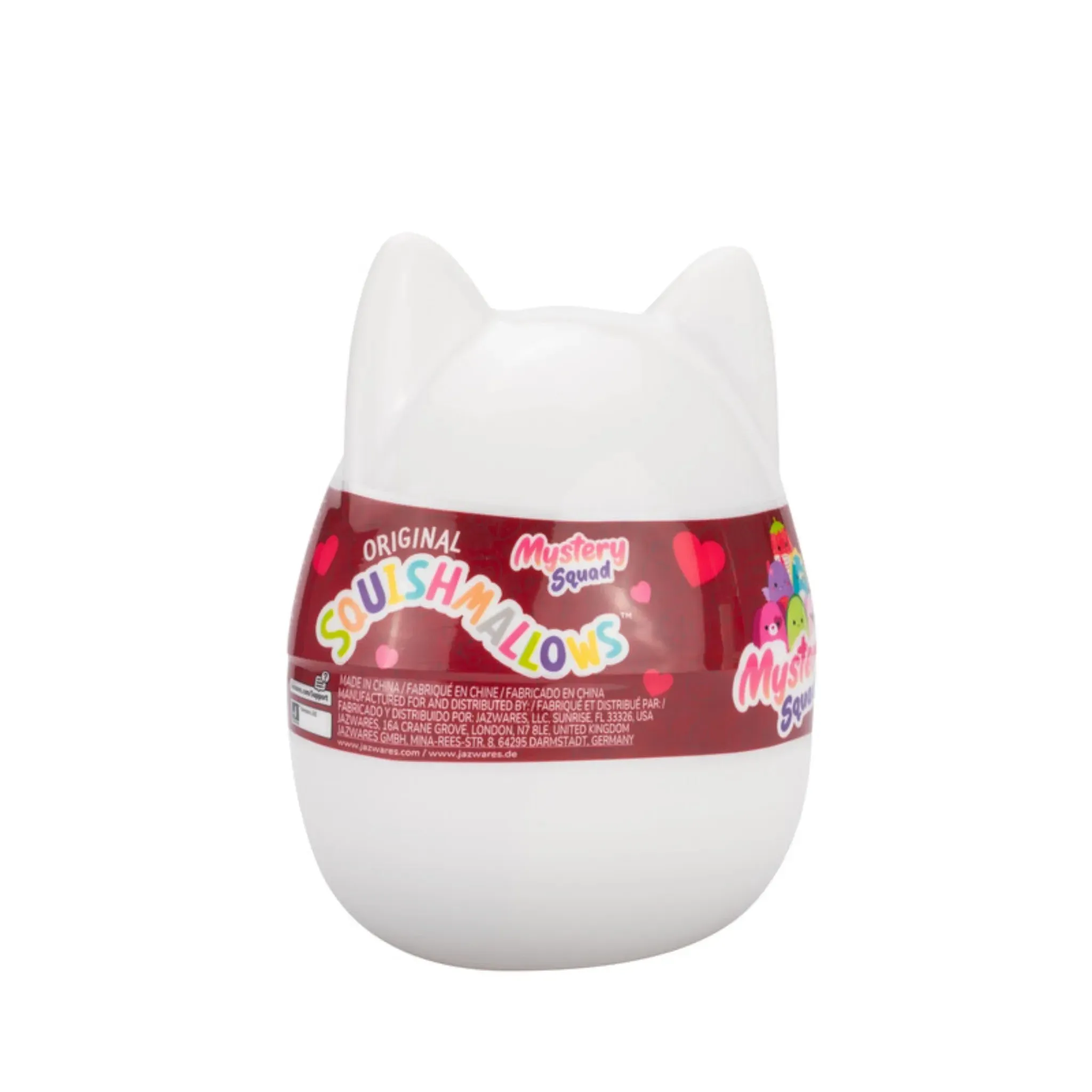 Squishmallow Heart 10cm Mystery Squad Assorted