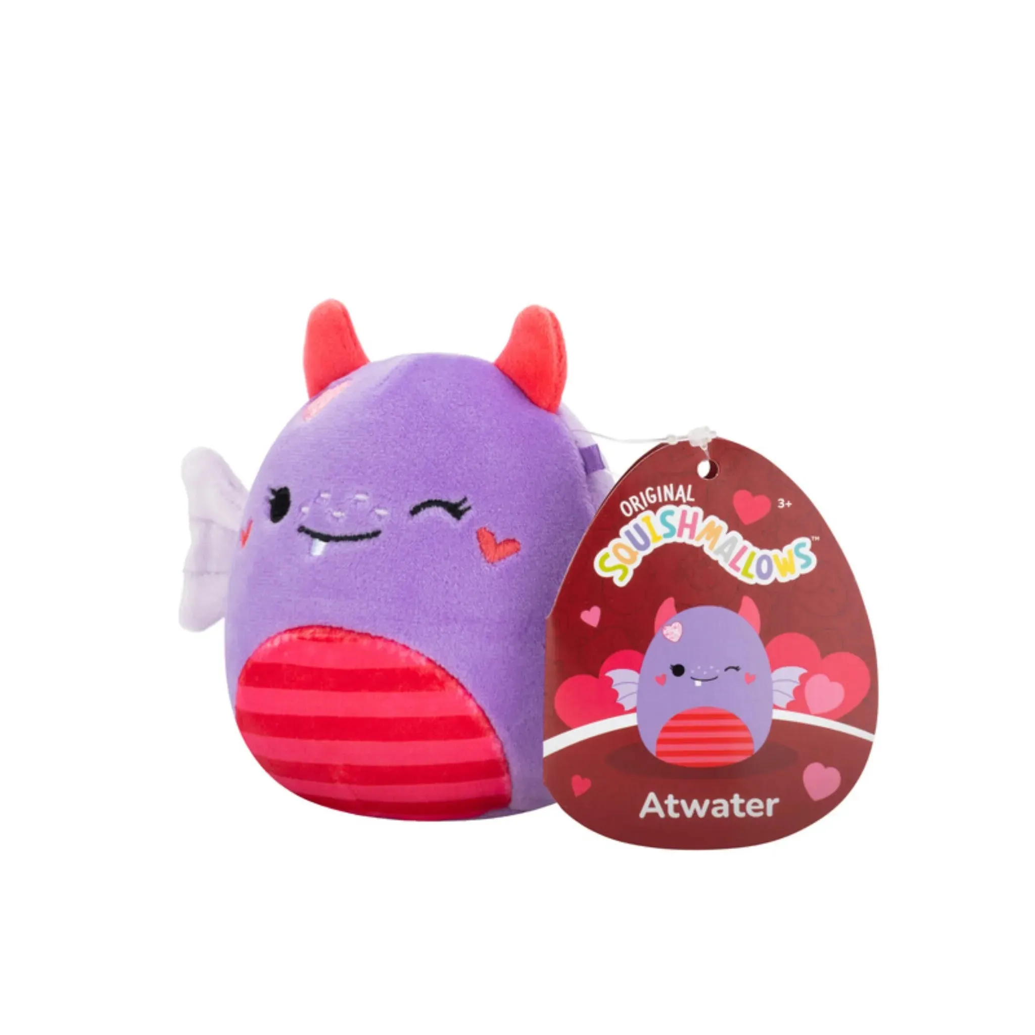 Squishmallow Heart 10cm Mystery Squad Assorted