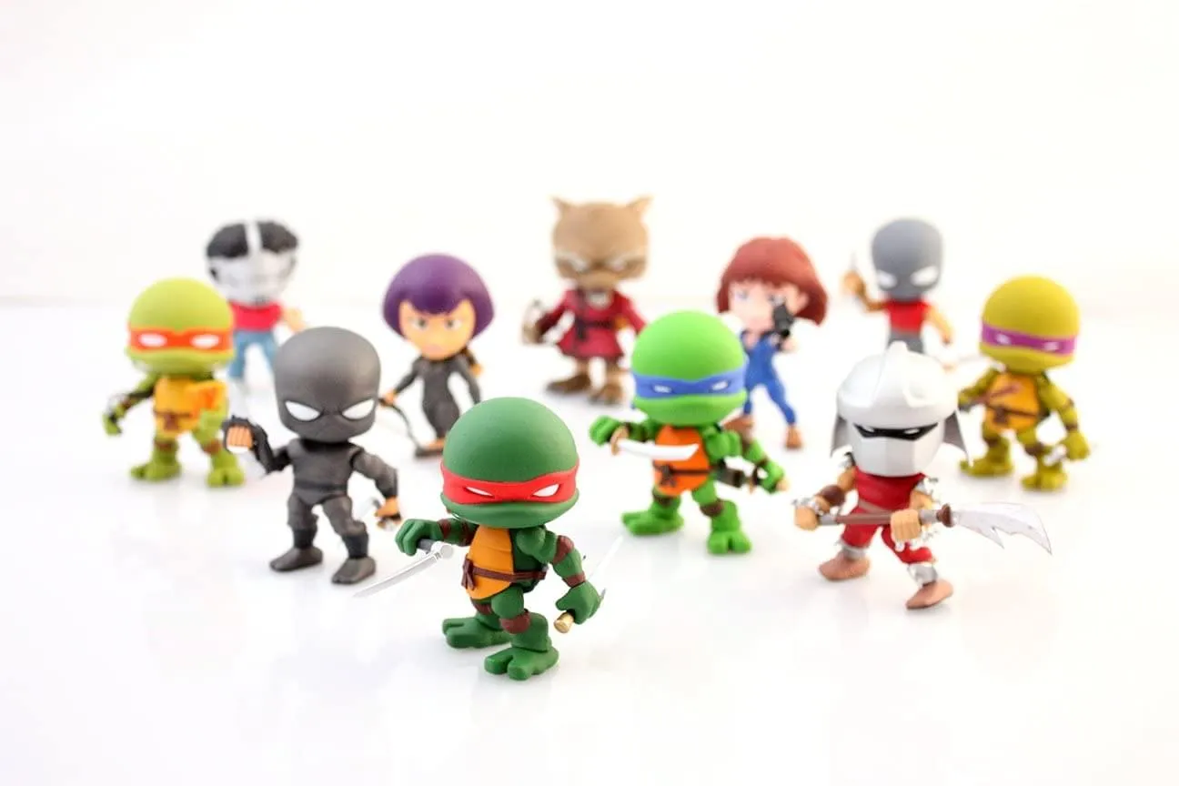 Teenage Mutant Ninja Turtles Blind Box 3 Inch Action Vinyl Series 1 Figures | Case of 16