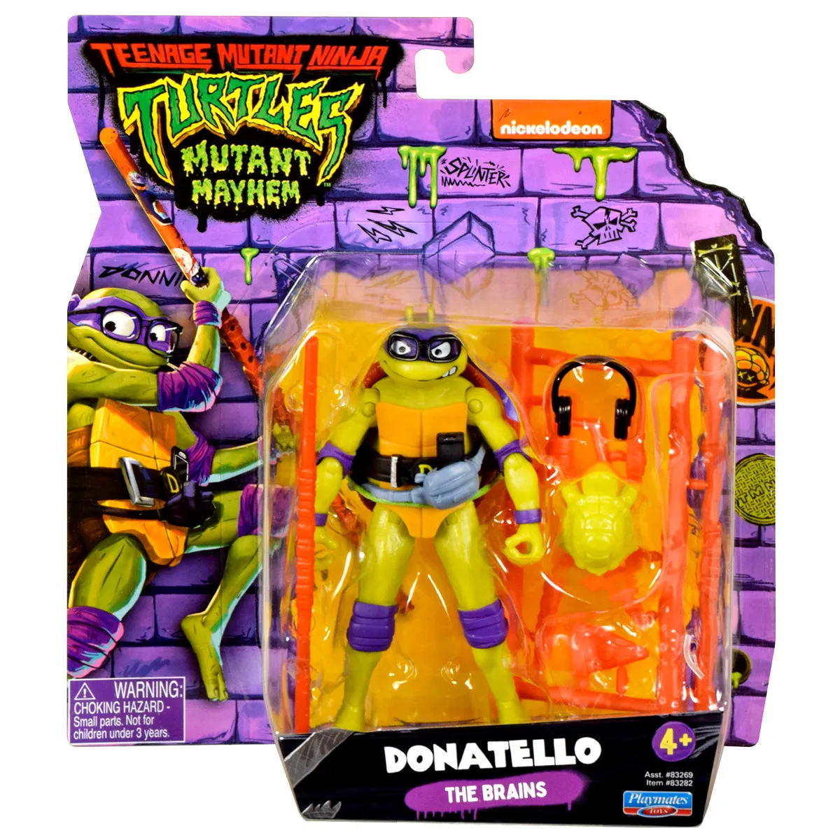 Teenage Mutant Ninja Turtles Mutant Mayhem - Donatello Figure