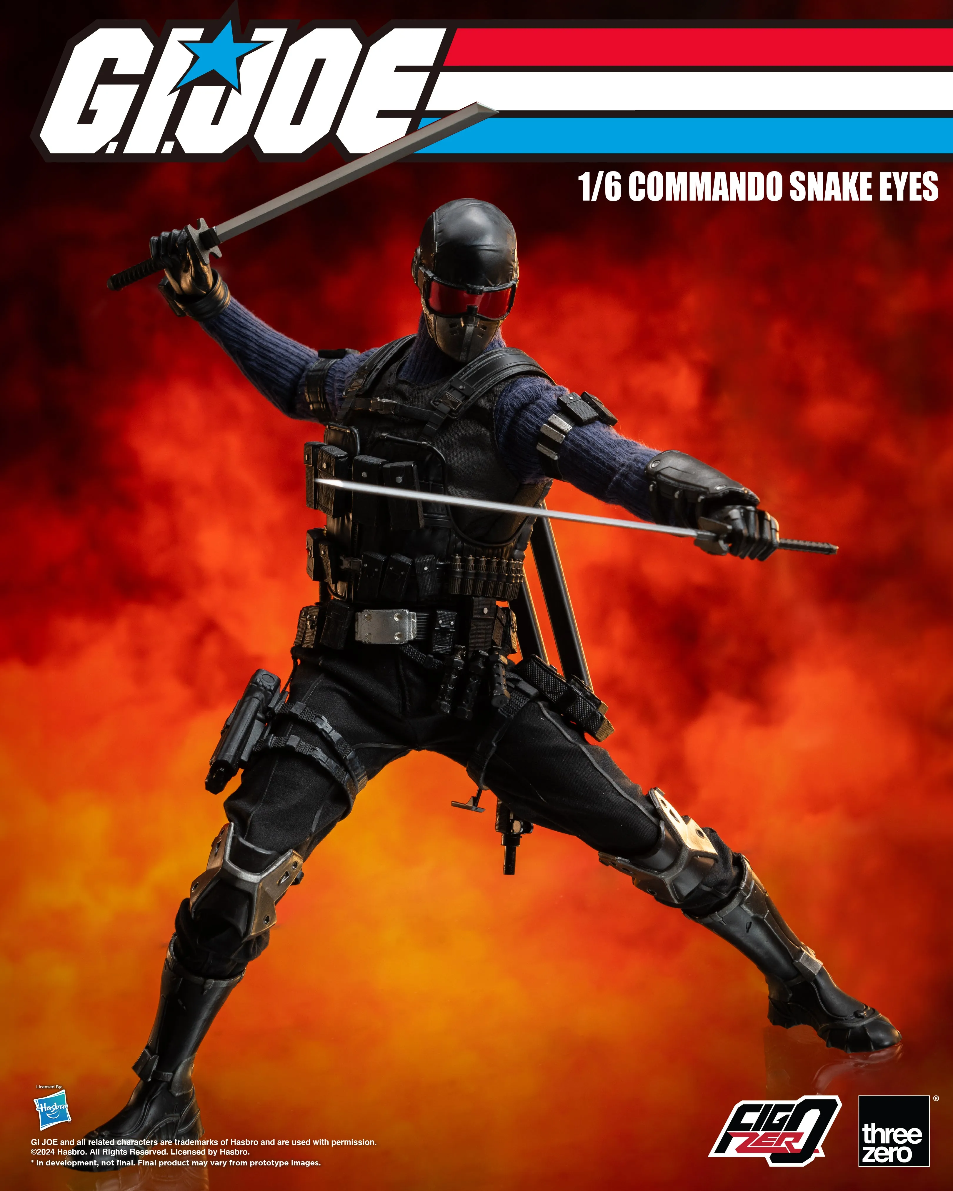 Threezero - FigZero G.I. Joe - Commando Snake Eyes