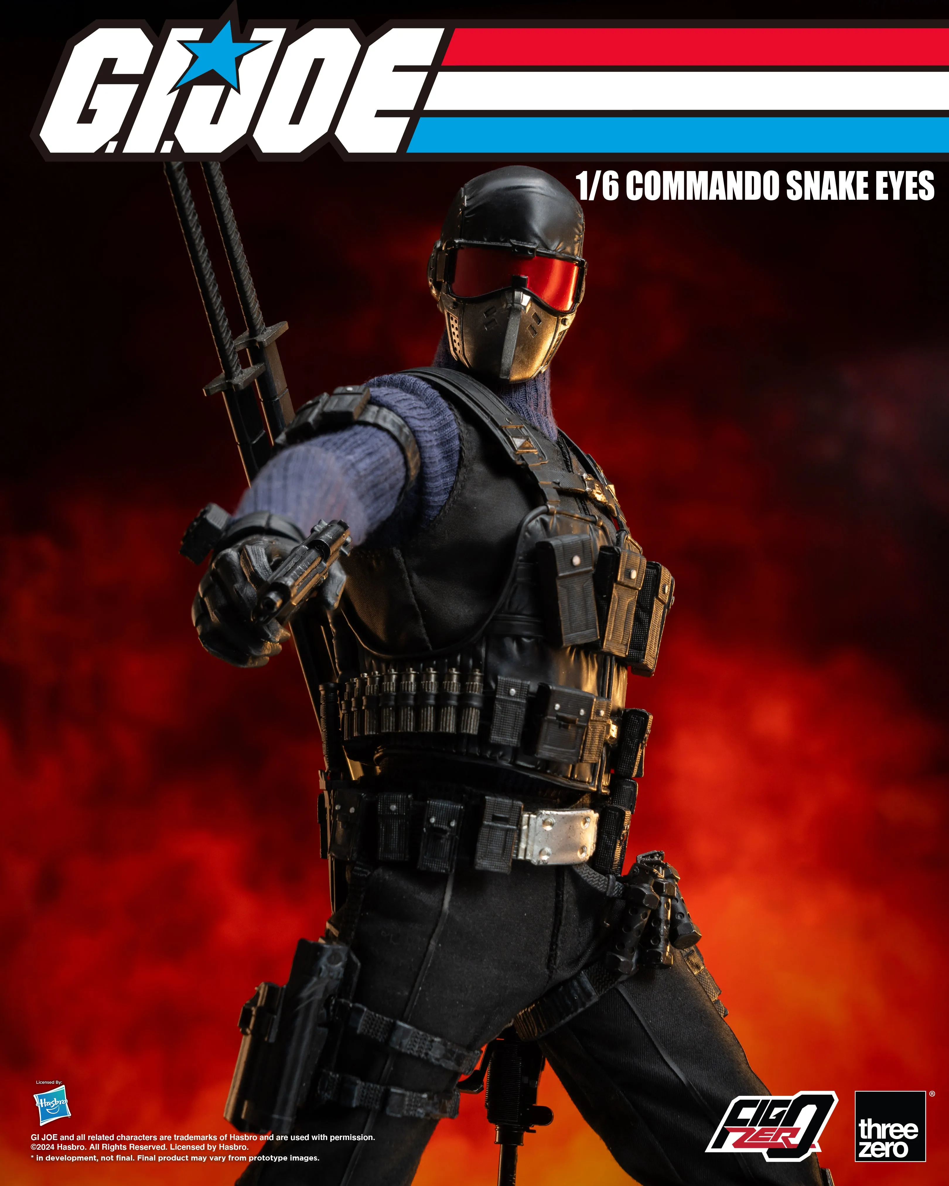Threezero - FigZero G.I. Joe - Commando Snake Eyes