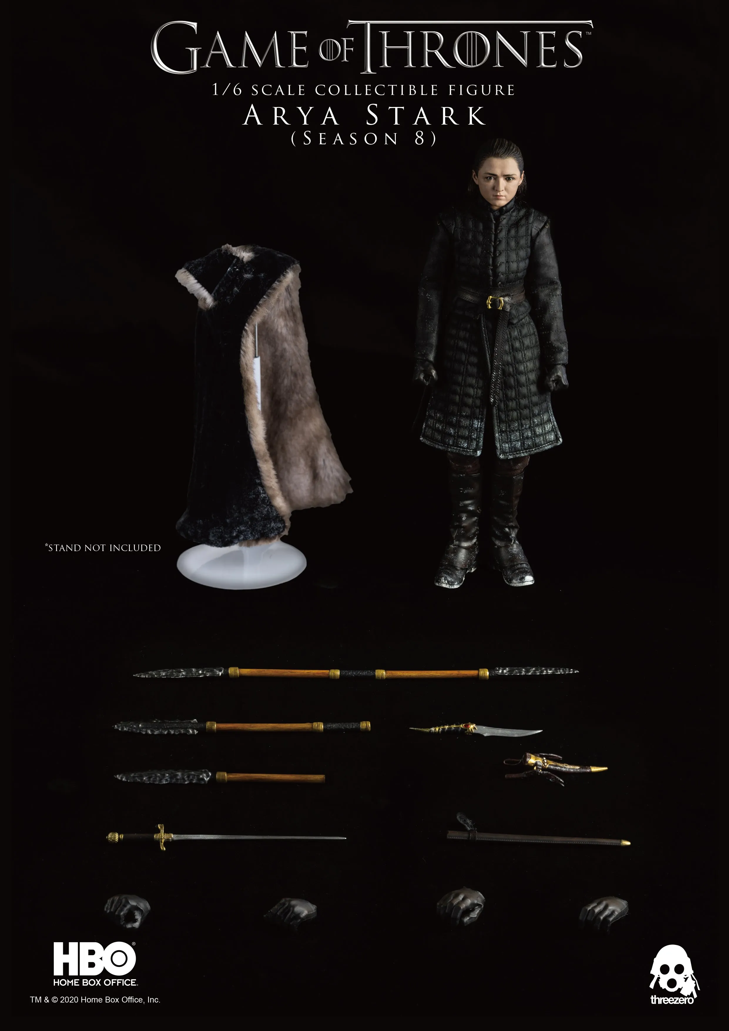 Threezero - Game of Thrones Arya Stark Season 8