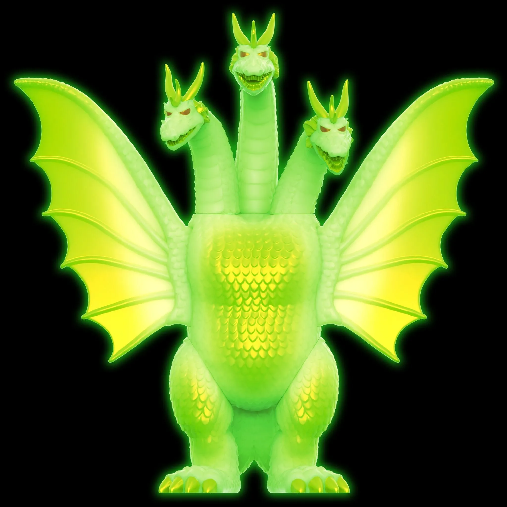 Toho ReAction Figures Wave 2 - Hedorah & King Ghidorah Glow