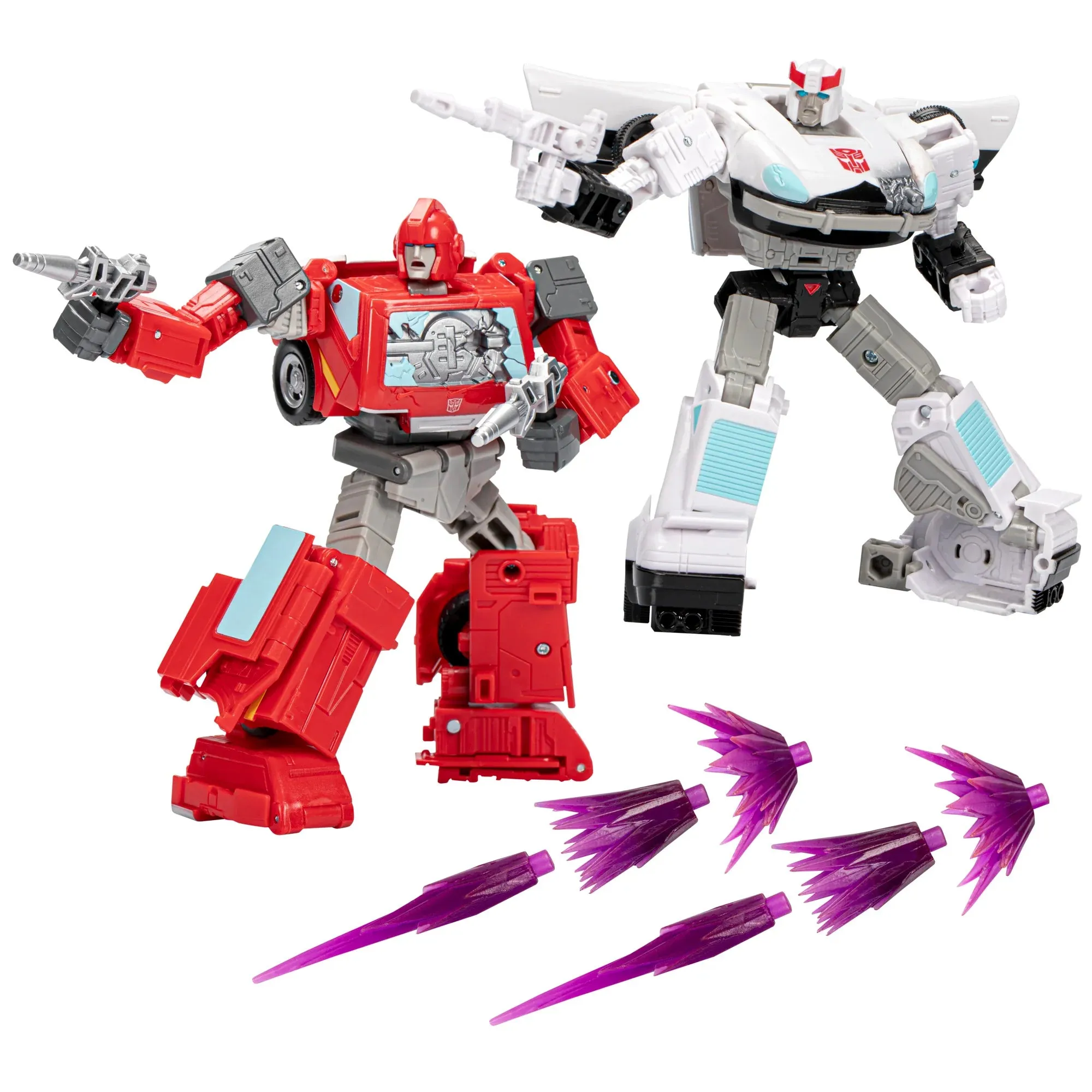 Transformers: Buzzworthy Bumblebee - Studio Ironhide 86-24BB & Prowl 86-20BB Exclusive Figures F7129 LOW STOCK