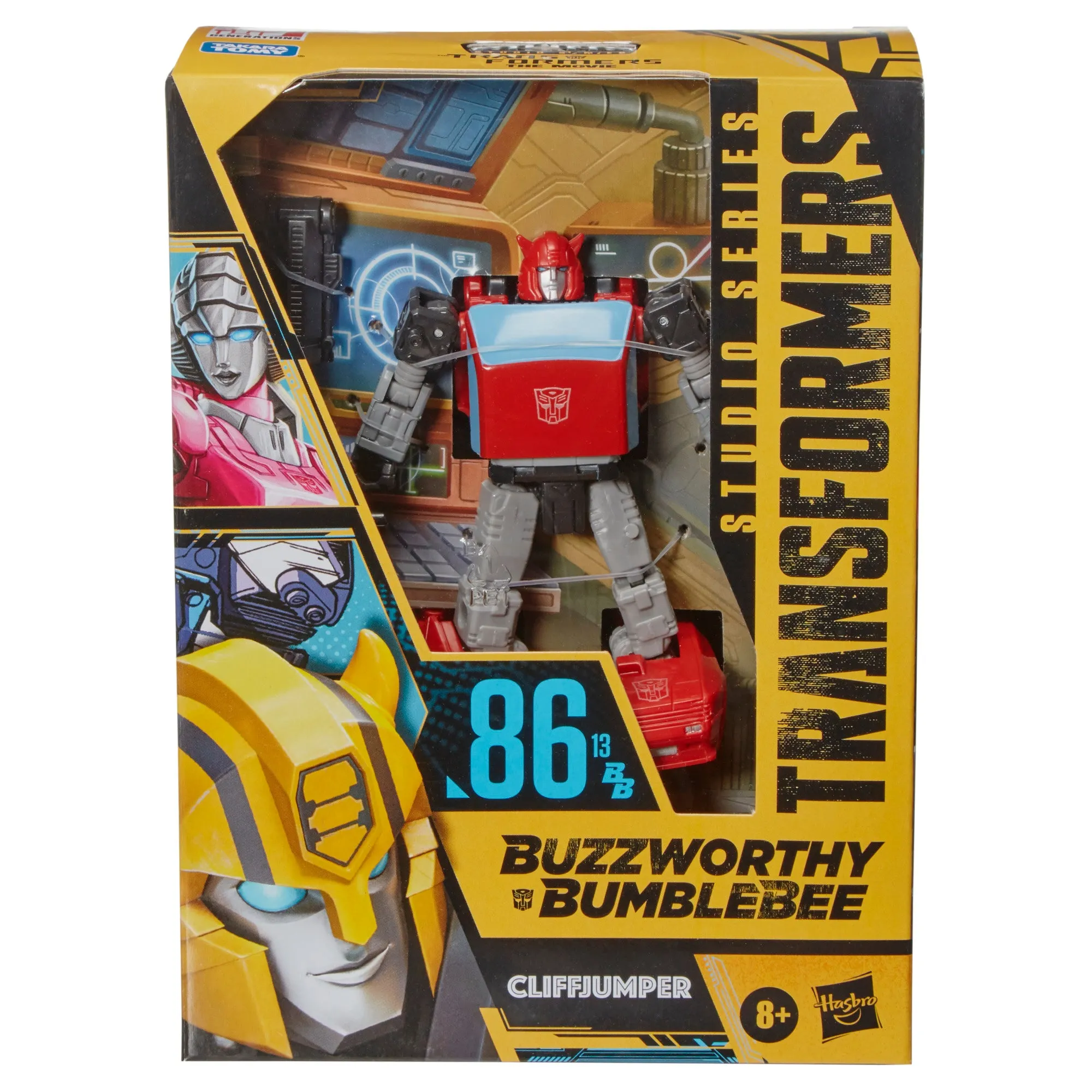 Transformers Buzzworthy Bumblebee Studio Series Deluxe Class 86-13BB Cliffjumper