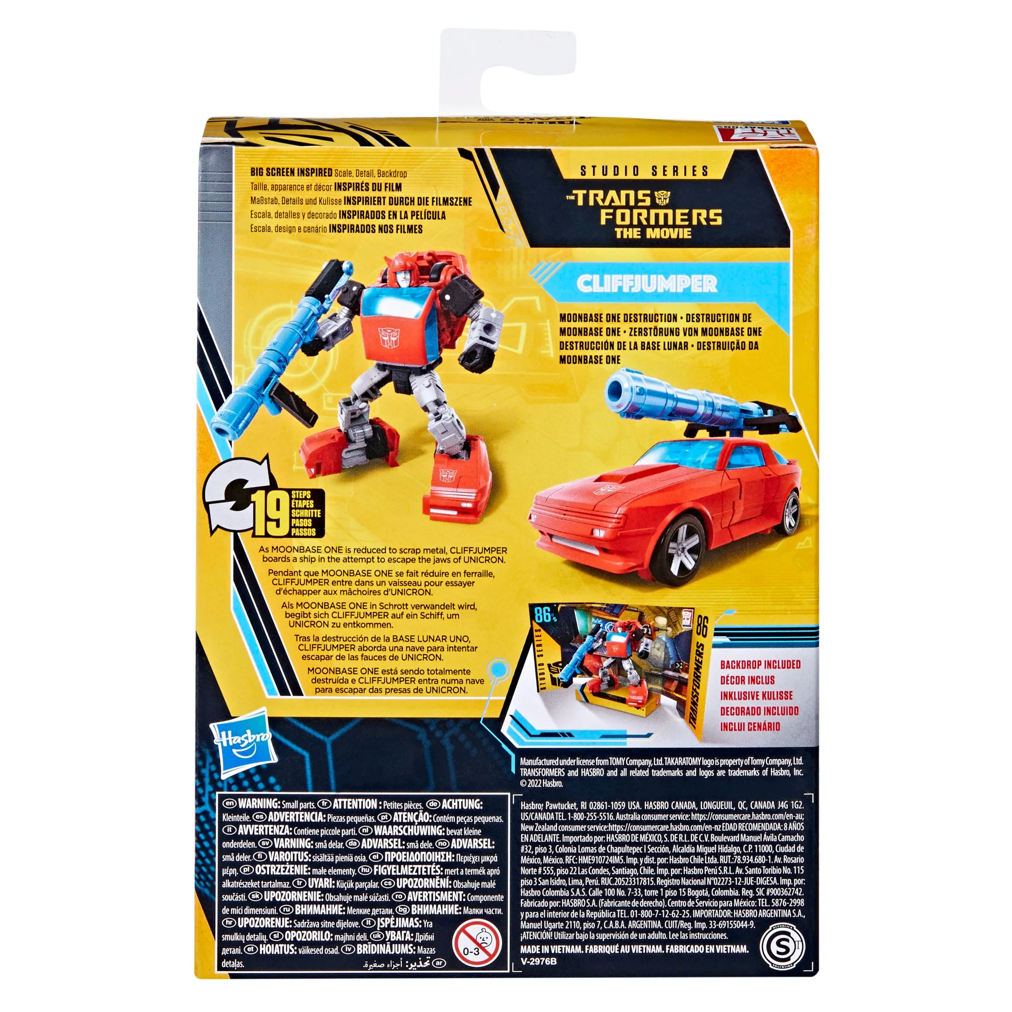Transformers Buzzworthy Bumblebee Studio Series Deluxe Class 86-13BB Cliffjumper
