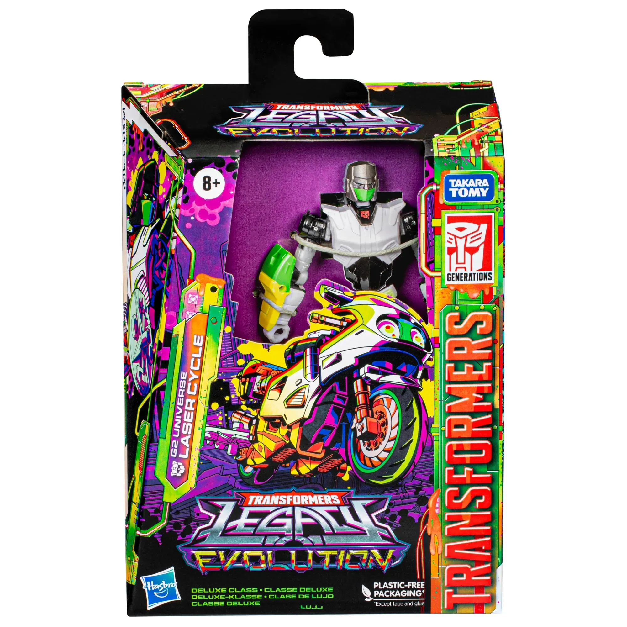 Transformers: Legacy Evolution (Toxitron Series) G2 Universe Laser Cycle Action Figure (F7512) LOW STOCK