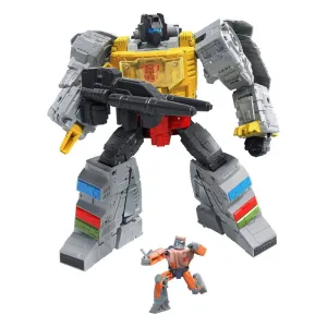 Transformers Studio Series 86-06 Leader The Transformers: The Movie Grimlock and Autobot Wheelie Action Figure - Hasbro