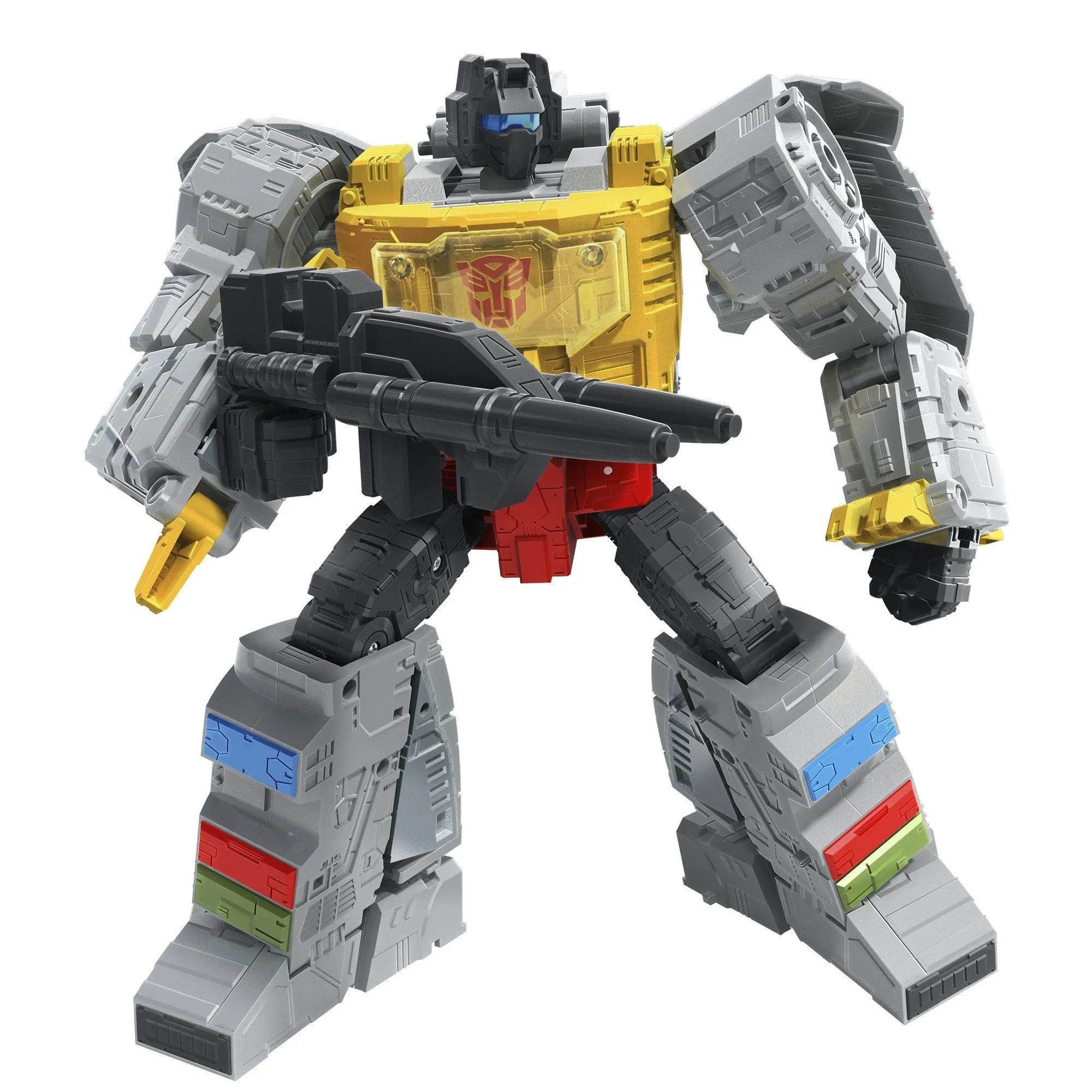 Transformers Studio Series 86-06 Leader The Transformers: The Movie Grimlock and Autobot Wheelie Action Figure - Hasbro