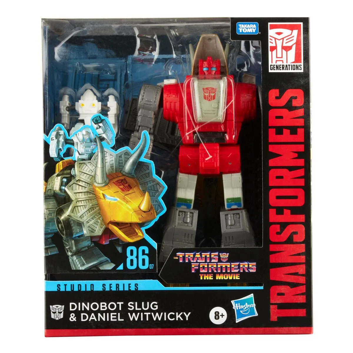Transformers Studio Series 86 Leader Dinobot Slug and Daniel Witwicky