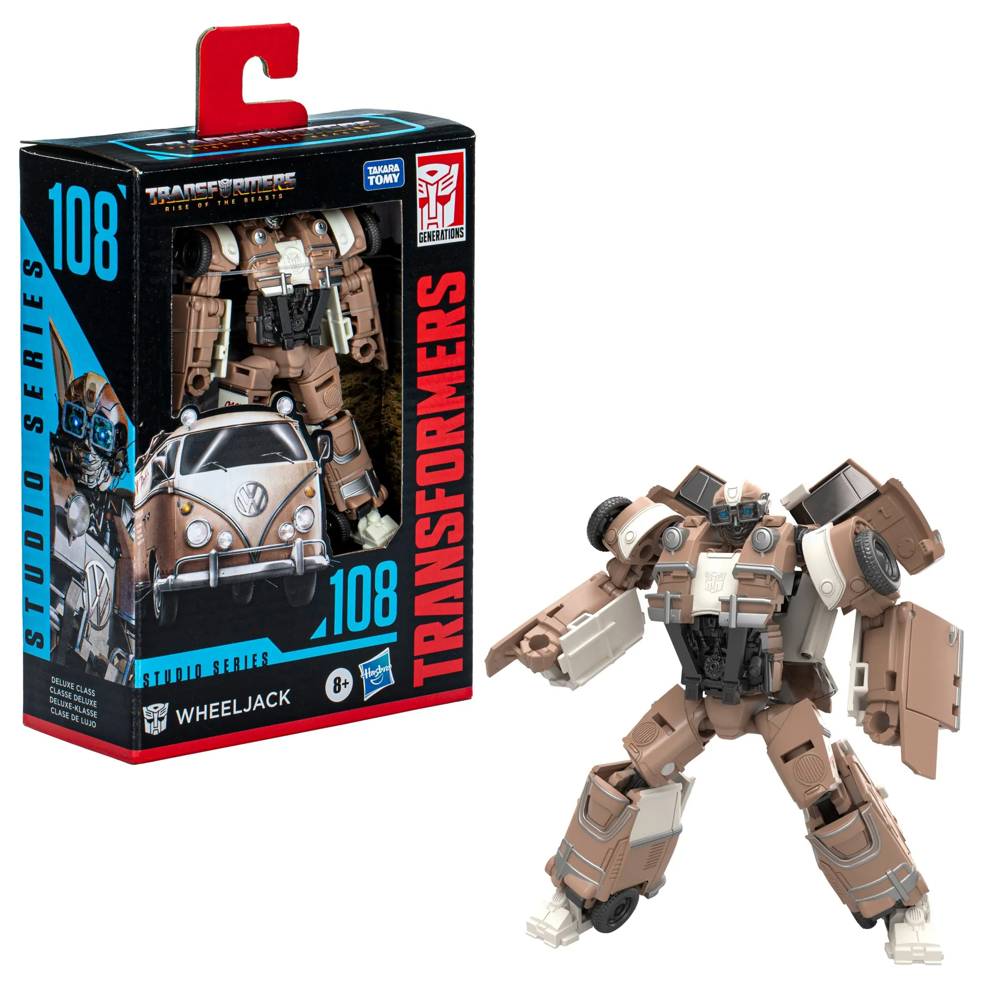 Transformers Studio Series Deluxe Transformers: Rise of the Beasts 108 Wheeljack