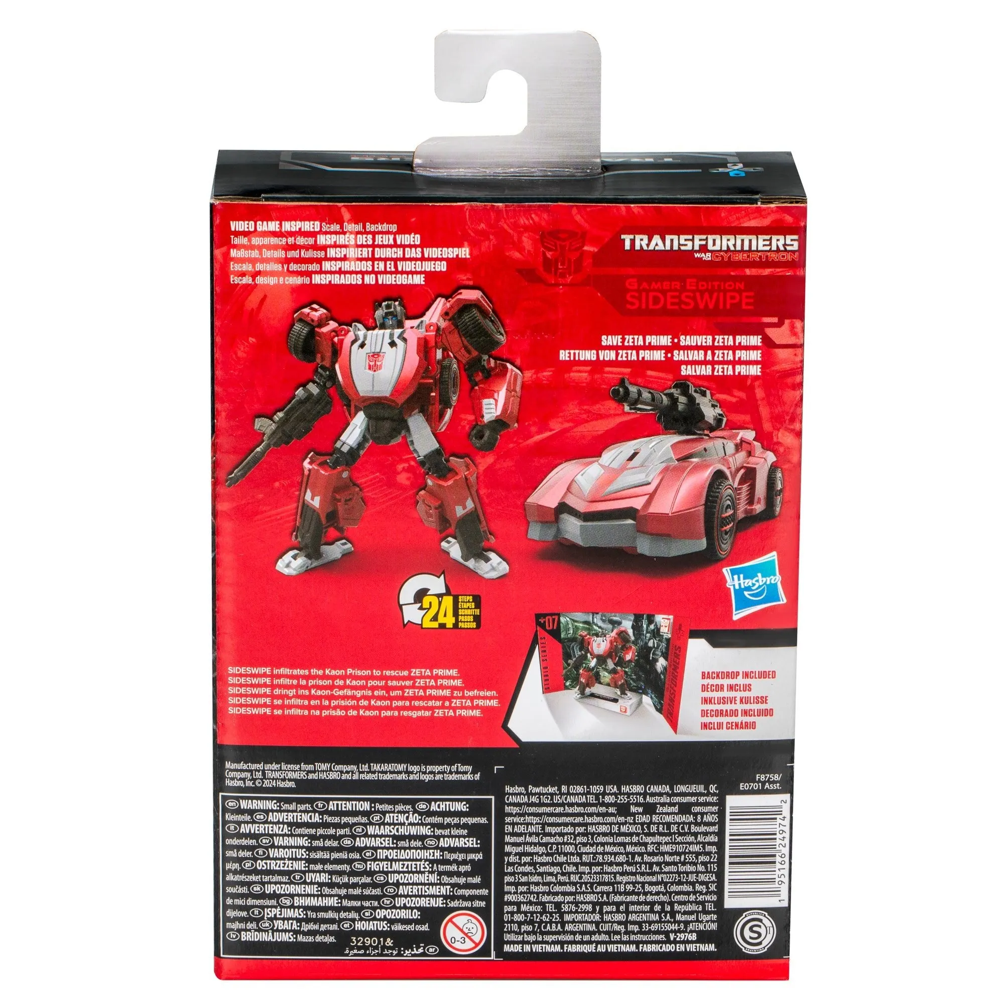 Transformers Studio Series Deluxe War for Cybertron 07 Gamer Edition Sideswipe