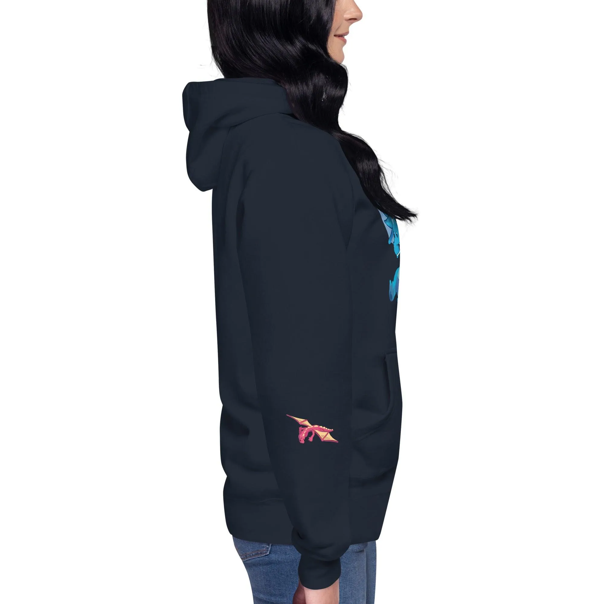Unisex Blue Dragon Hoodie