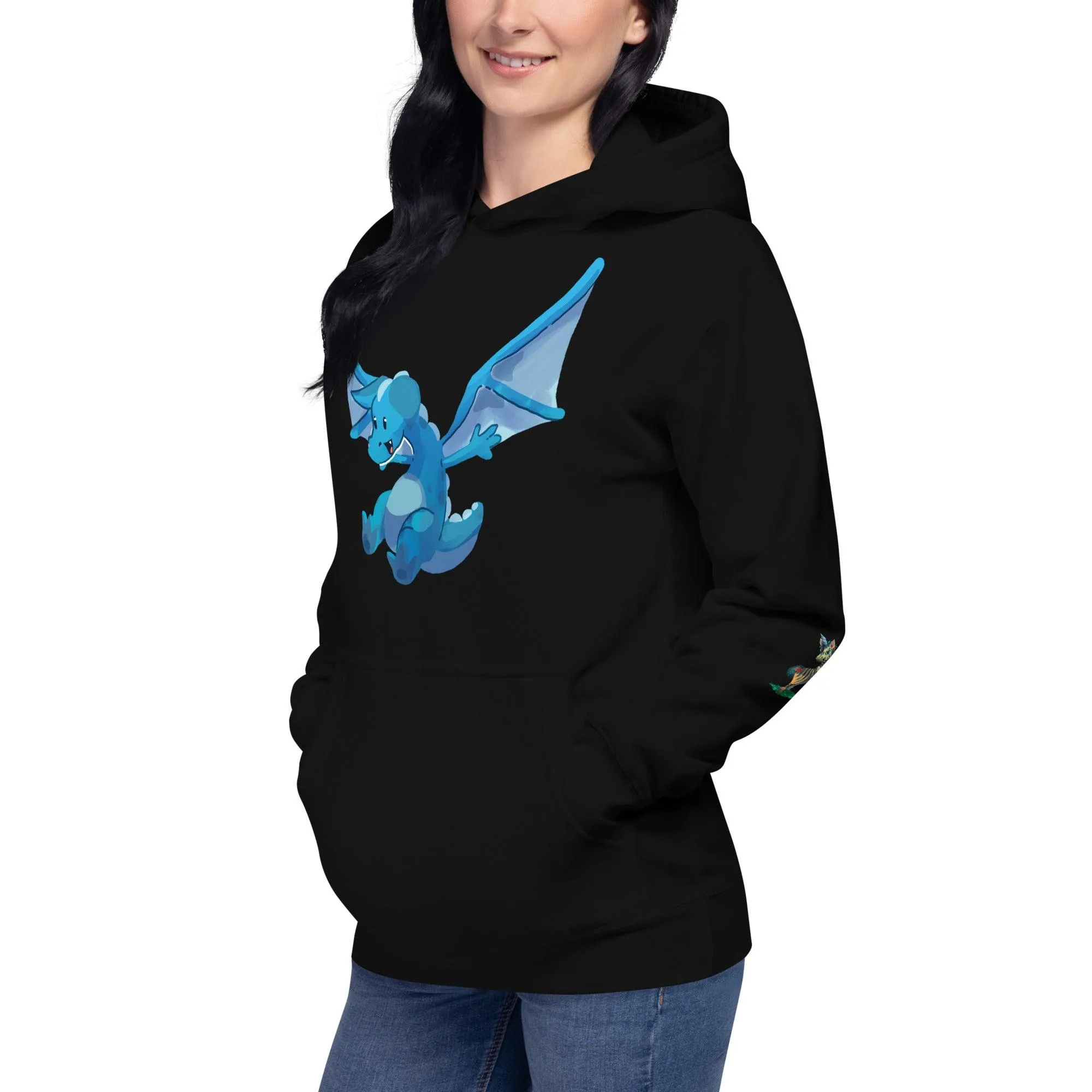 Unisex Blue Dragon Hoodie