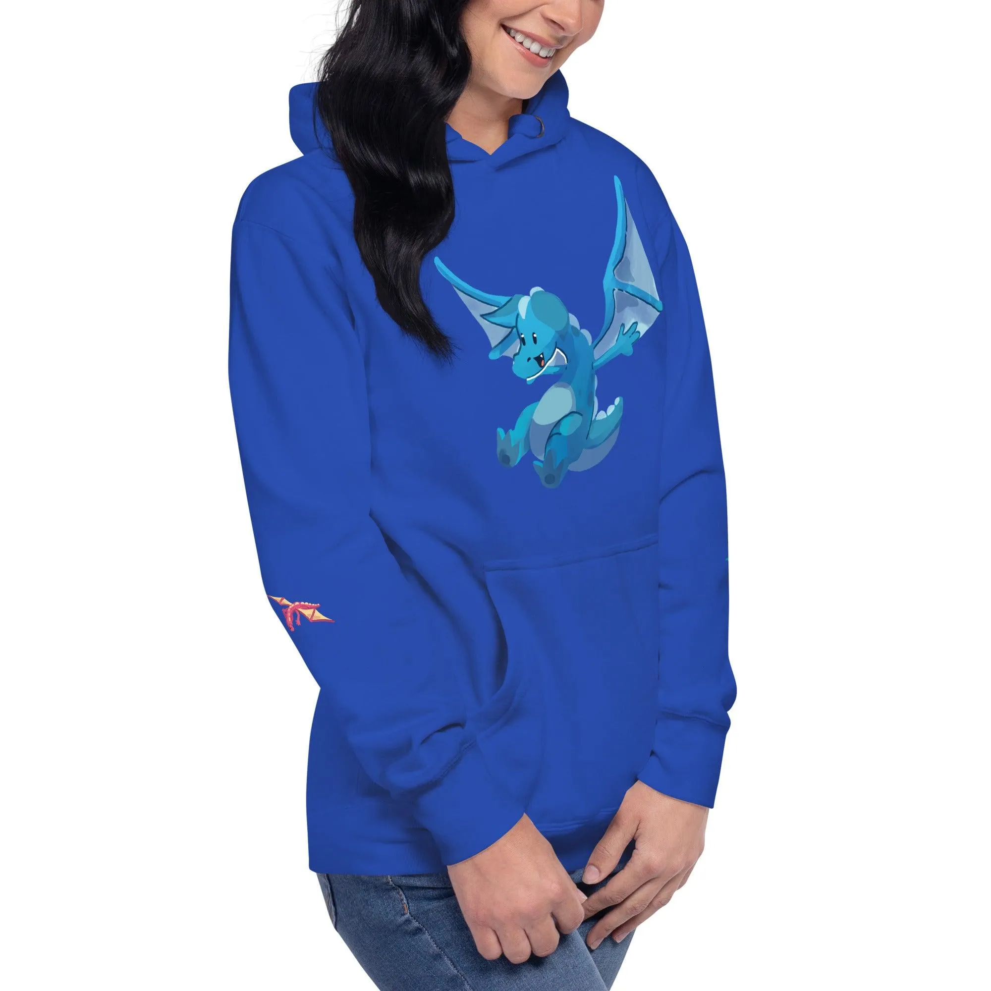 Unisex Blue Dragon Hoodie