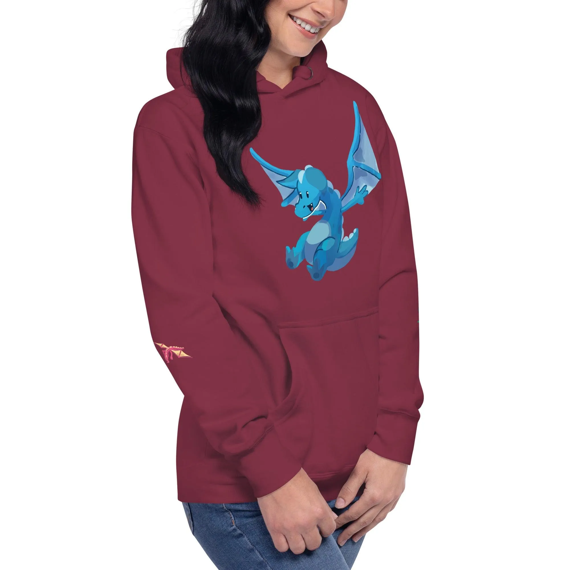 Unisex Blue Dragon Hoodie