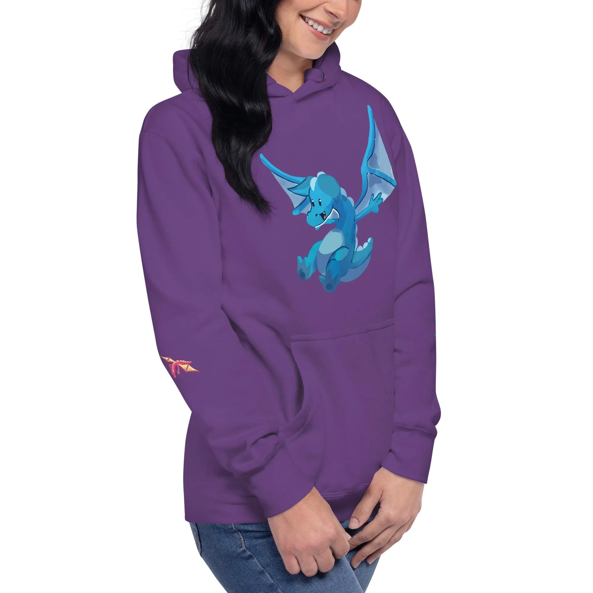 Unisex Blue Dragon Hoodie