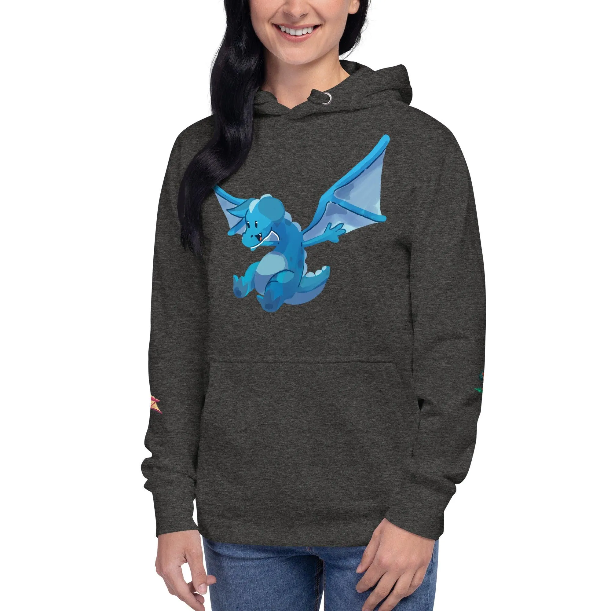 Unisex Blue Dragon Hoodie
