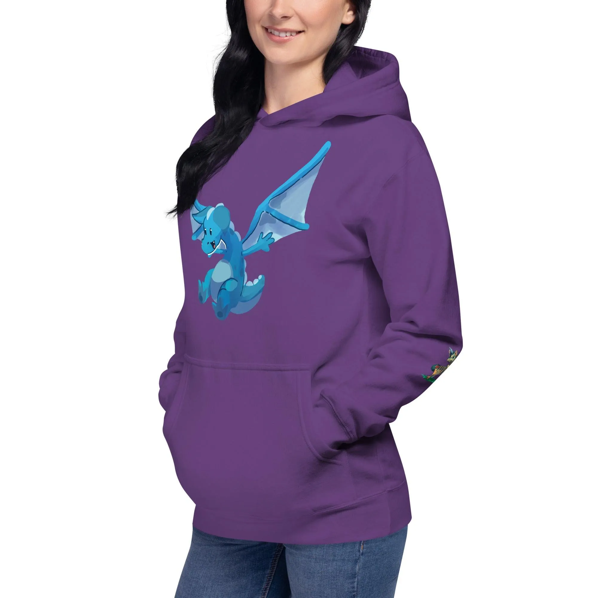 Unisex Blue Dragon Hoodie