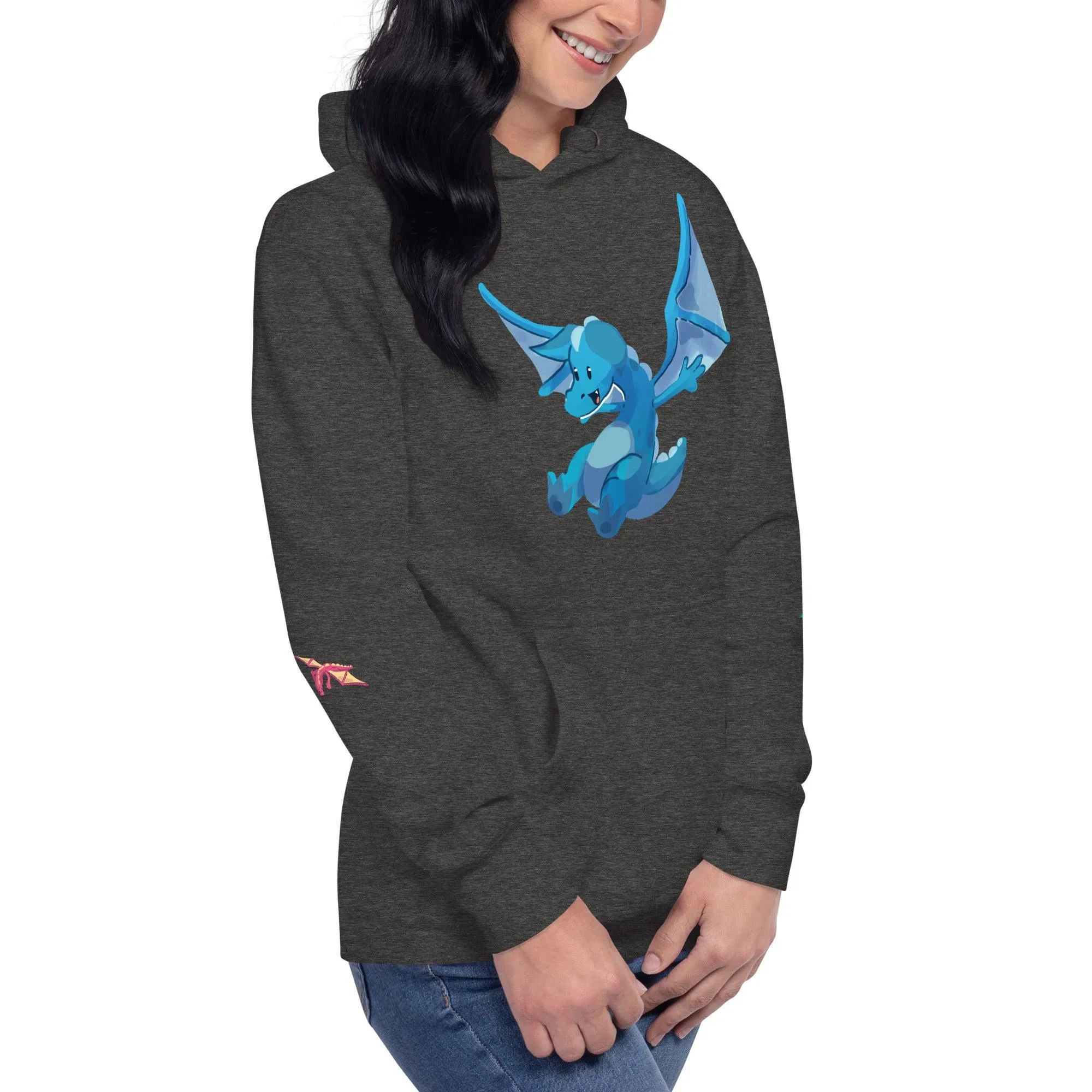 Unisex Blue Dragon Hoodie
