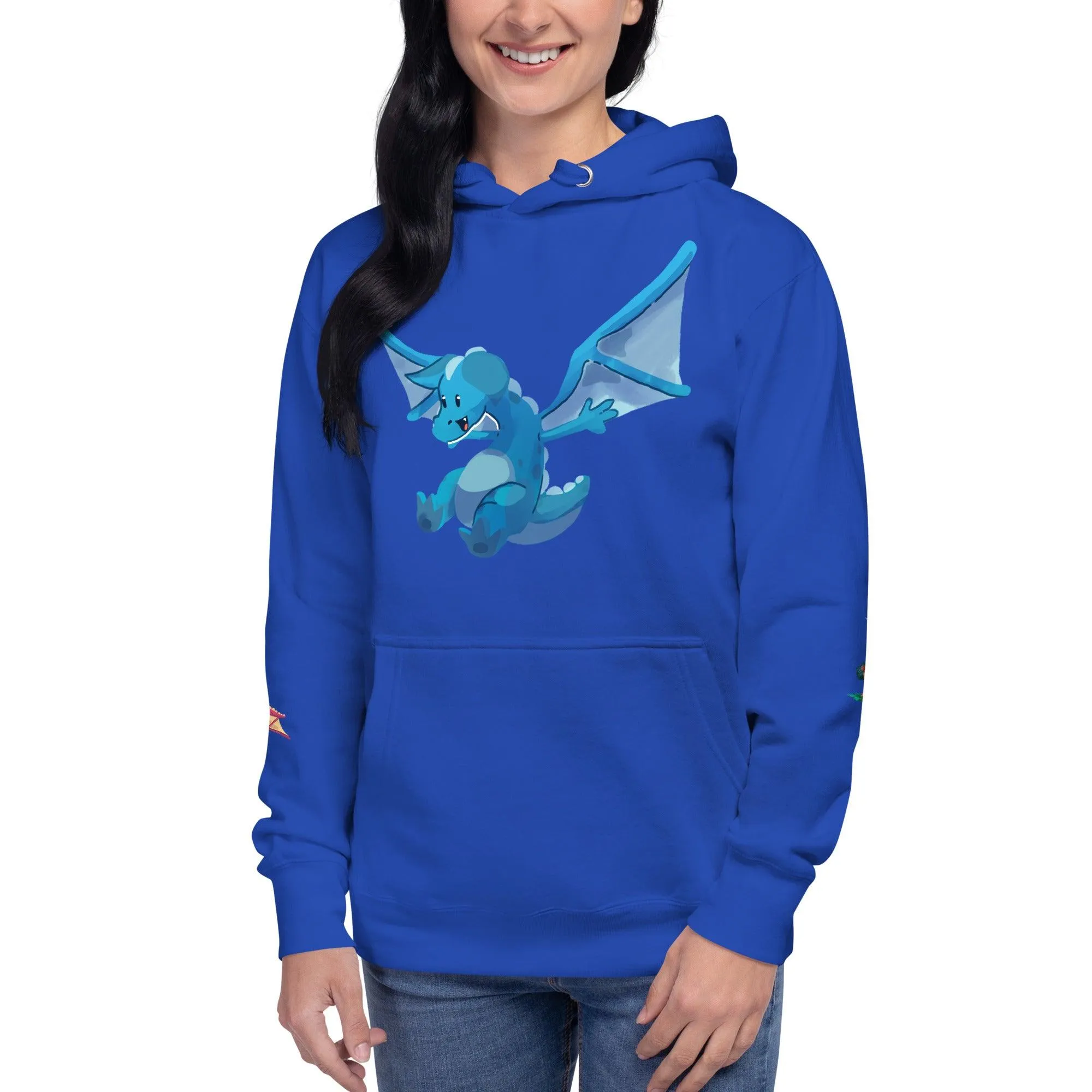 Unisex Blue Dragon Hoodie