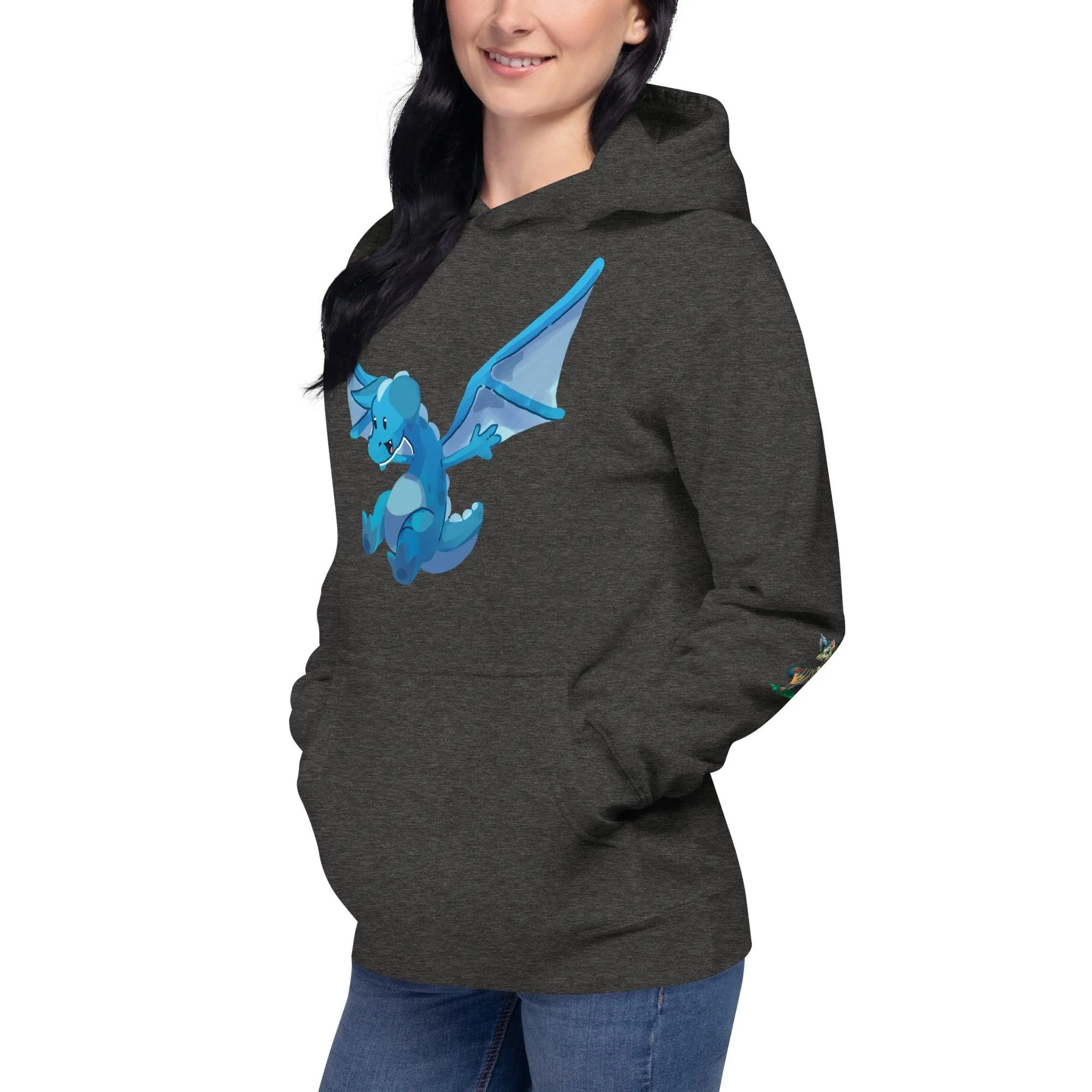 Unisex Blue Dragon Hoodie