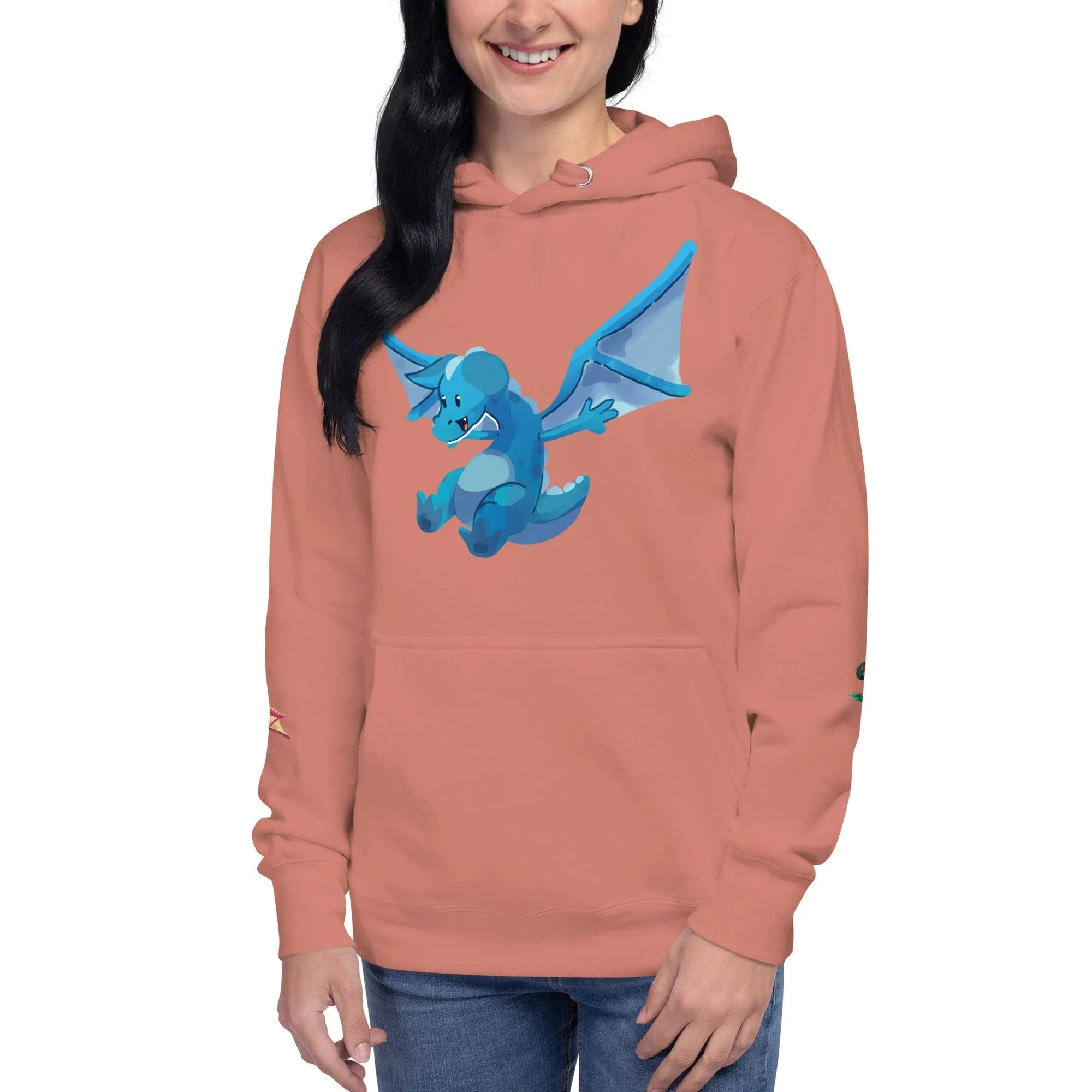 Unisex Blue Dragon Hoodie