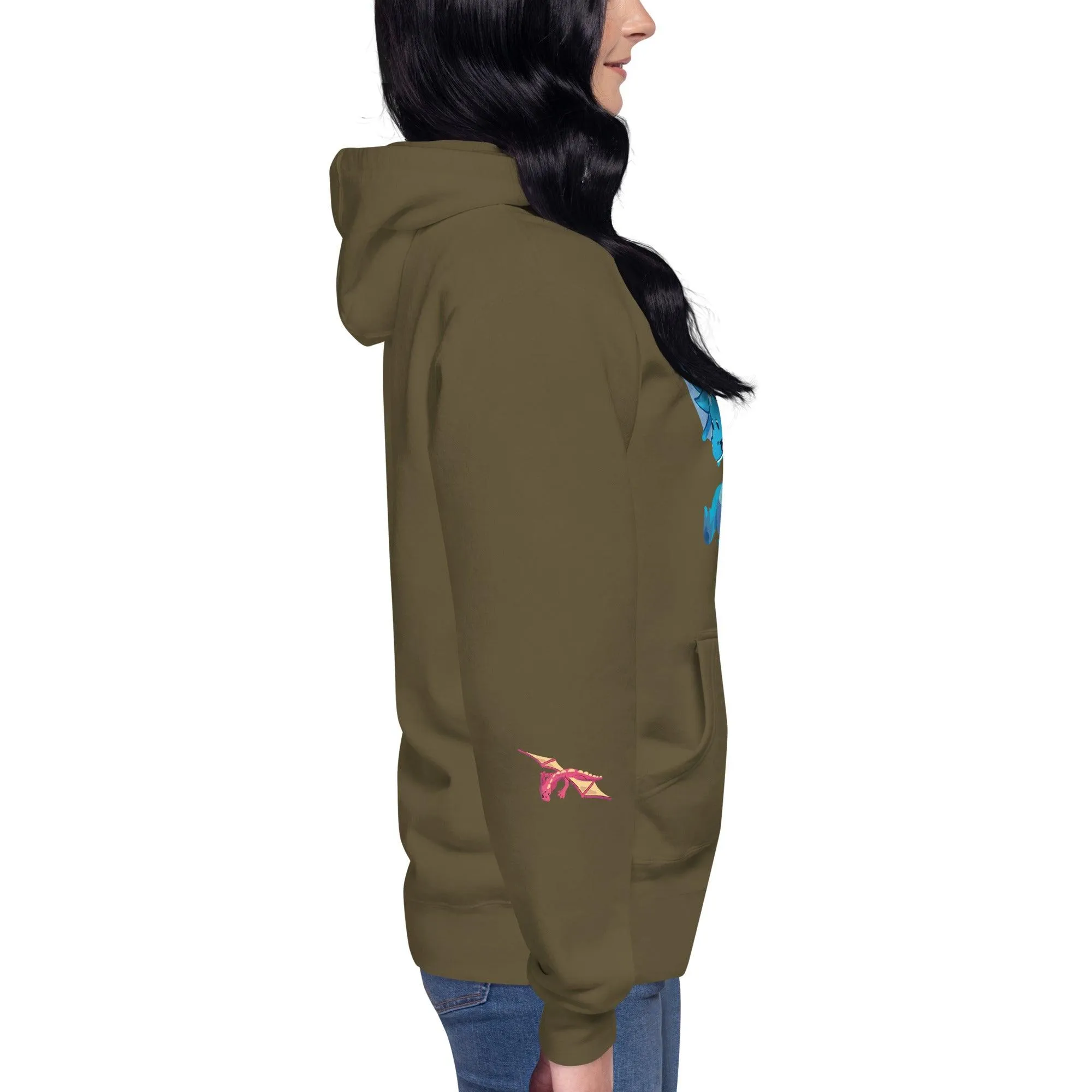 Unisex Blue Dragon Hoodie